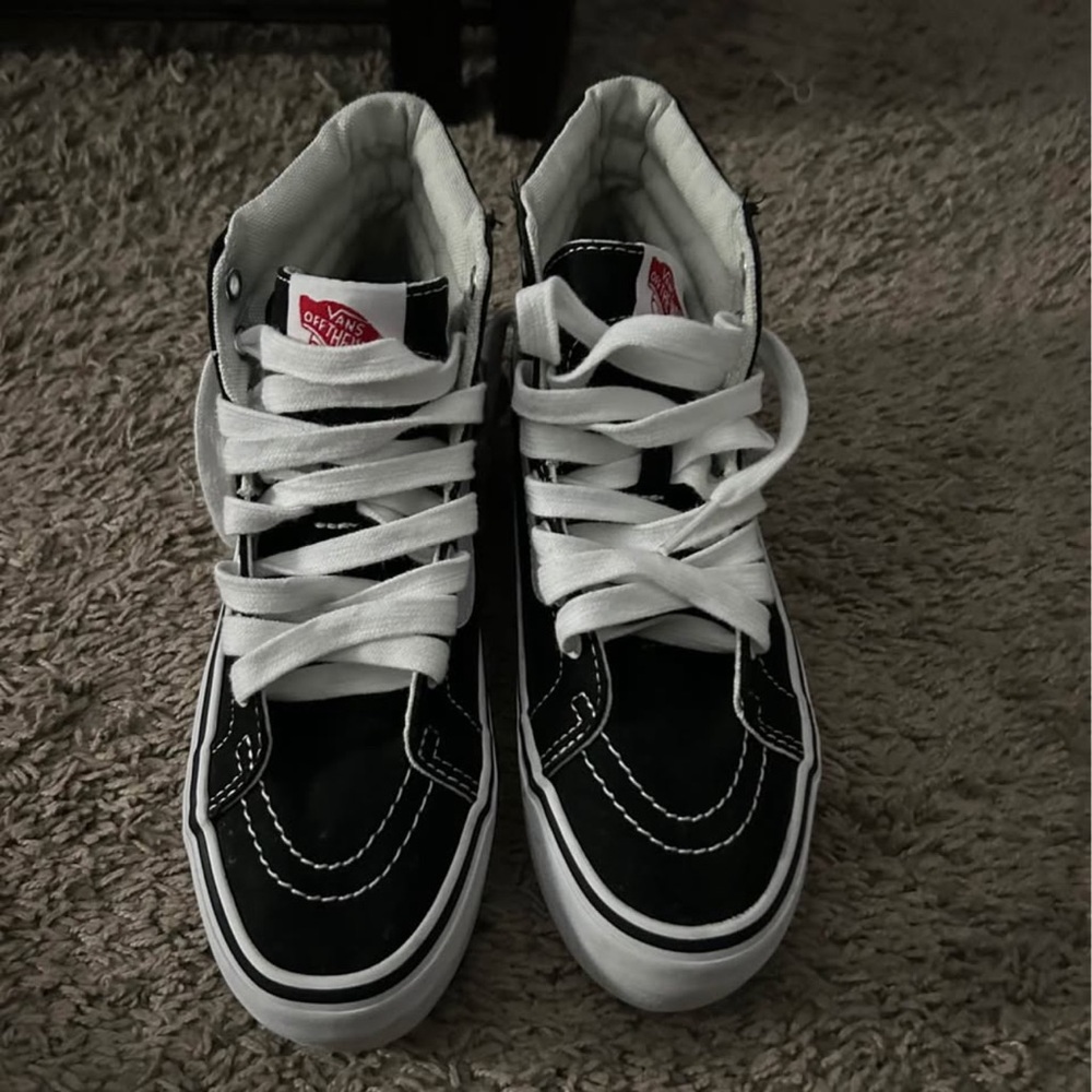 Vans Monochrome High-Top Sneakers